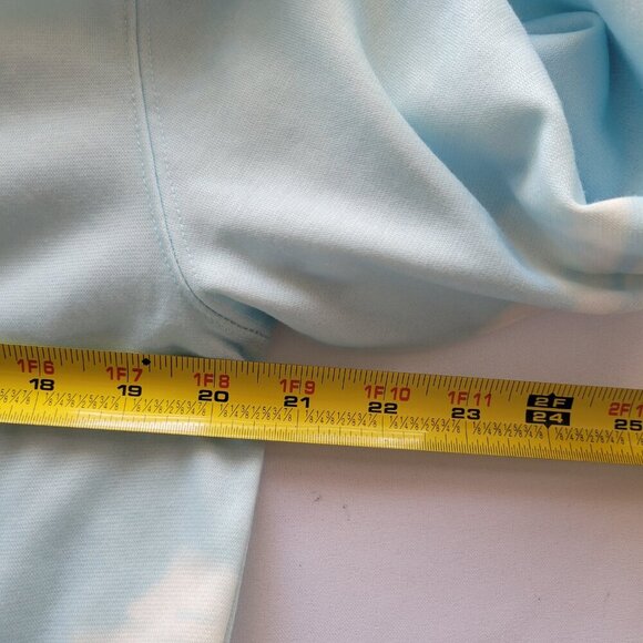 VINTAGE Blair Women’s Long Blue Light Houses Cardigan Sweater (Size: Medium) - Picture 13 of 16